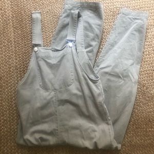 LIGHT SAGE ZARA OVERALLS